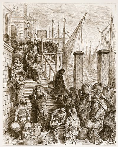 Billingsgate, Landing the Fish, from 