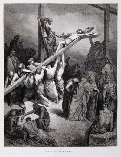 Christ Crucified, Illustration from the Dore Bible by Gustave Dore