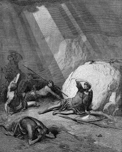 Conversion of Saul by Gustave Dore