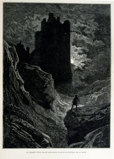 Croque-Mitaine; 1863 Illustration by Gustave Dore by Gustave Dore