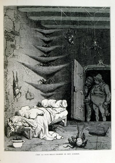 Croque-Mitaine; 1863 Illustration by Gustave Dore by Gustave Dore