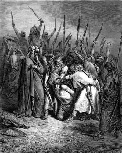 Death of Agag by Gustave Dore