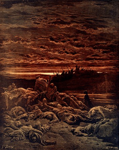 Death of the Sons of Jerubbaal by Gustave Dore