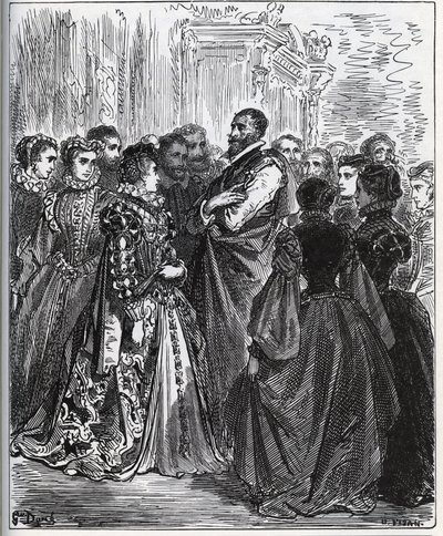 Evening Organized by Don Antonio - from "Don Quixote de la Mancha" by Miguel Cervantes by Gustave Dore