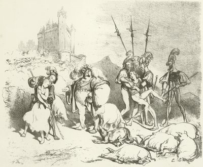 Feudal Usage by Gustave Dore