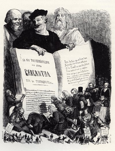 Frontispiece of the edition of 1854 - Illustration from 