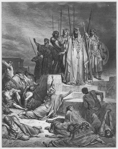 The Famine in Samaria by Gustave Dore