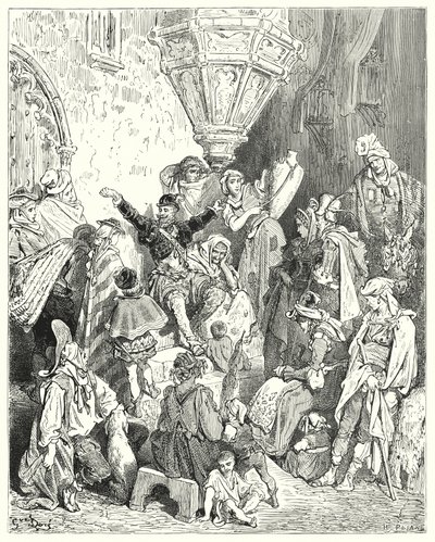 There was not that country upon the face of the earth which he had not seen, nor battle which he had not been engaged in by Gustave Dore