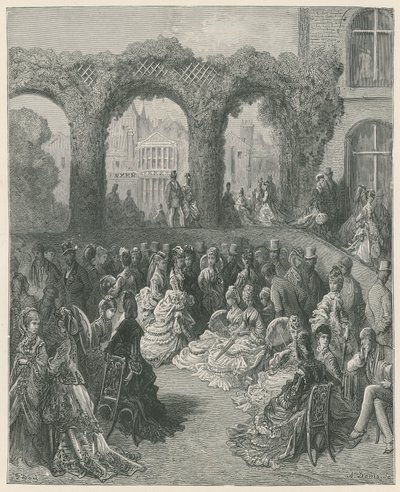 Holland House, Middlesex by Gustave Dore