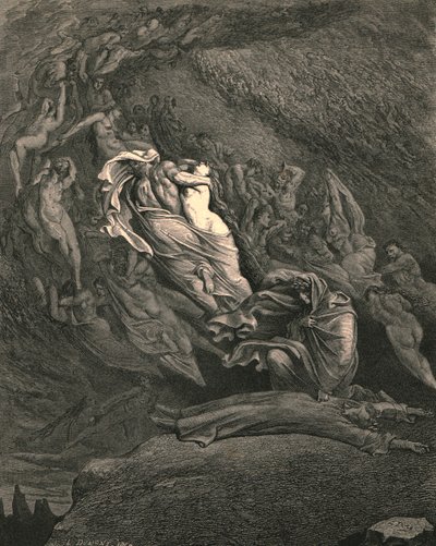 I Through Compassion Fainting, Seemed Not Far from Death by Gustave Dore