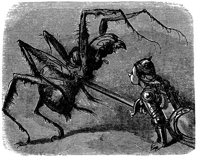 Illustration by Gustave Dore (1832-1883) for Ernest Lepine
