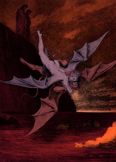Illustration for The Divine Comedy - Hell by Dante by Gustave Dore