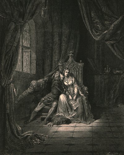 In Its Leaves That Day We Read No More by Gustave Dore