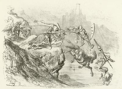 Knight Errantry in the 12th Century by Gustave Dore