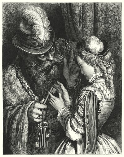 Blue Beard by Gustave Dore
