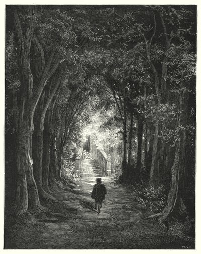 Sleeping Beauty (engraving) by Gustave Dore