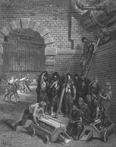 Lambeth Gas Works by Gustave Dore