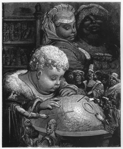 The Education of Gargantua - illustration from 