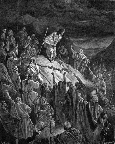 Mattathias Appealing to the Jewish Refugees by Gustave Dore