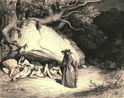 Only So Far Afflicted, That We Live Desiring Without Hope, c. 1890 by Gustave Dore