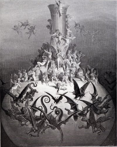 Pantagruel - by Rabelais, illustrated by Gustave Doré by Gustave Dore
