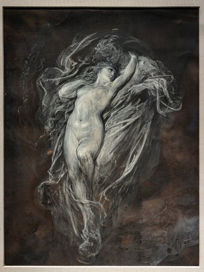 Paolo and Francesca da Rimini in Hell, before 1861 by Gustave Dore