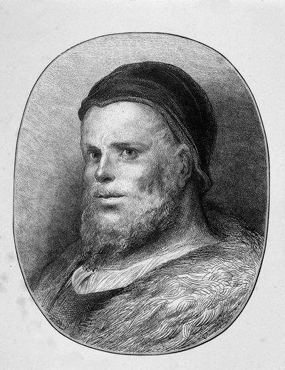 Portrait of Young Rabelais by Gustave Dore