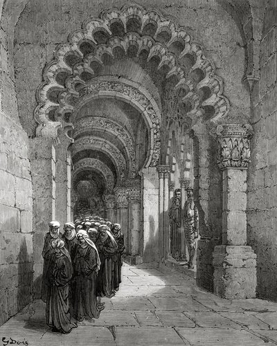 Procession of Damsels Mourning, from 