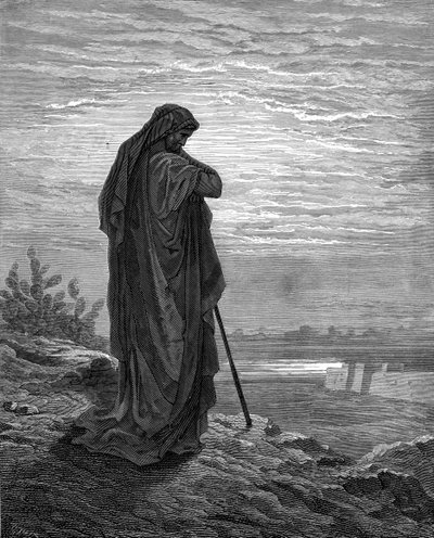 Prophet Amos, engraving by Gustave Doré - Bible by Gustave Dore