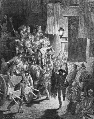 Returning Home by Gustave Dore