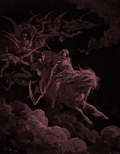 Revelation: Vision of Death - Bible by Gustave Dore