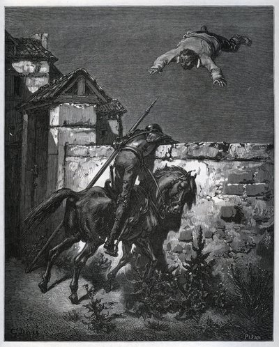 Sancho Panza gets fooled, and Don Quixote can