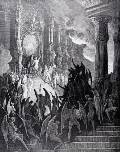 Satan in Council, from Book I of 