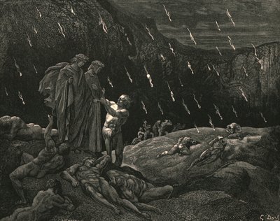 Sir! Brunetto! And are ye here, c1890 by Gustave Dore