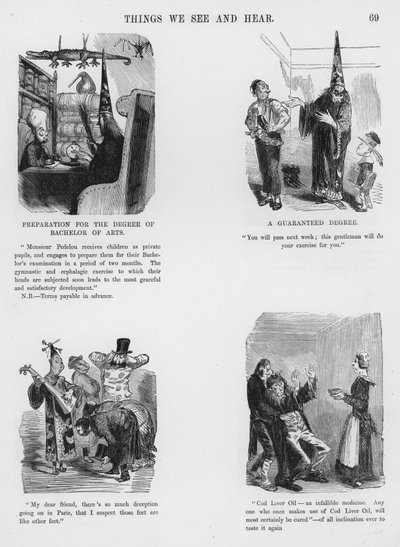 Sketches Humorous and Grotesque by Gustave Dore by Gustave Dore