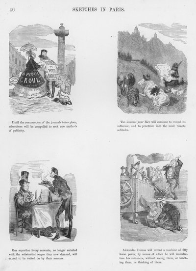 Sketches Humorous and Grotesque by Gustave Dore by Gustave Dore