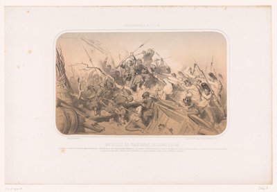 Battle of Melegnano (series: Italian Campaign) by Gustave Dore