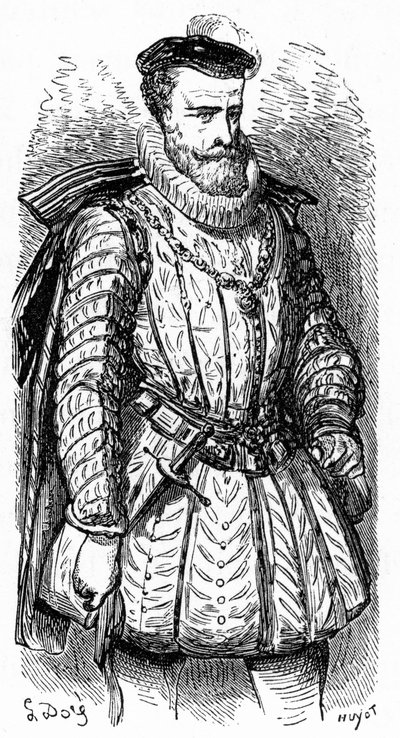 Maximilian of Bethune, Baron de Rosny, Duke of Sully by Gustave Dore