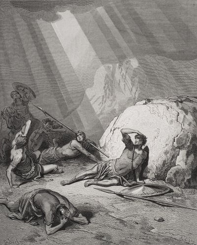 The Conversion of St. Paul, illustration from Dore
