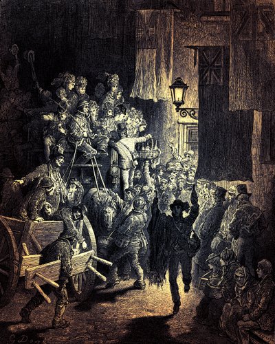 The Derby - Returning Home by Gustave Dore