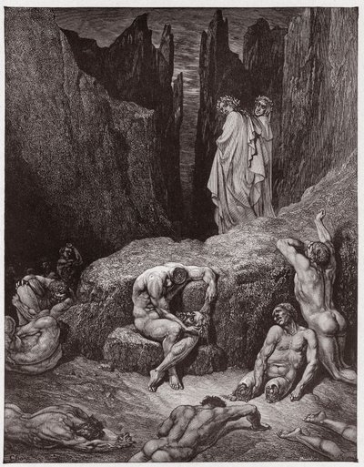 The Divine Comedy, Inferno, Canto 29: Virgil reproves Dante