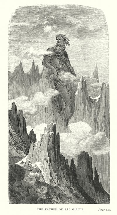 The Father Of All Giants by Gustave Dore