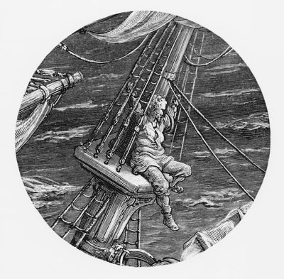 The Mariner Aloft in the Poop of the Ship, Scene from 