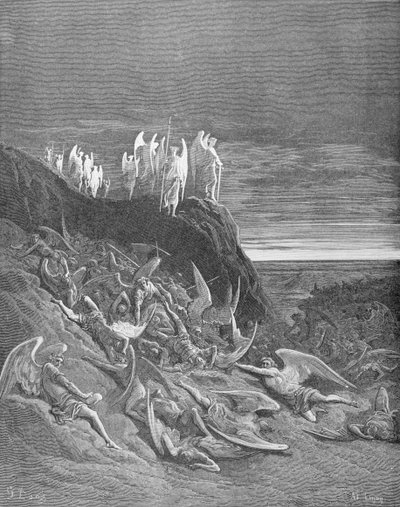 The War in Heaven, from Book VI of 