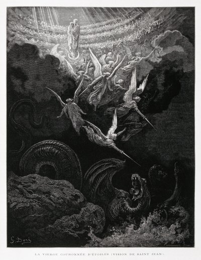 The Coronation of the Virgin by Gustave Dore