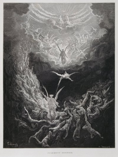 The Last Judgement, Illustration from the Dore Bible by Gustave Dore