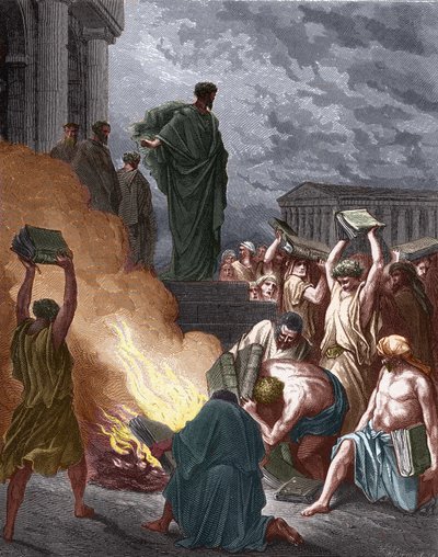 The Prediction of St. Paul to Ephesus by Gustave Dore