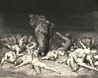 Thy City Heaped with Envy to the Brim, c1890 by Gustave Dore