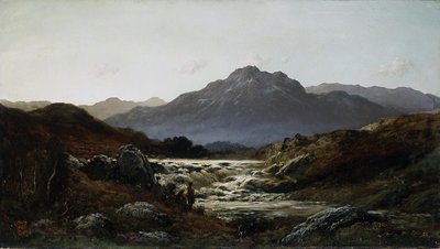 Torrent In The Highlands by Gustave Dore