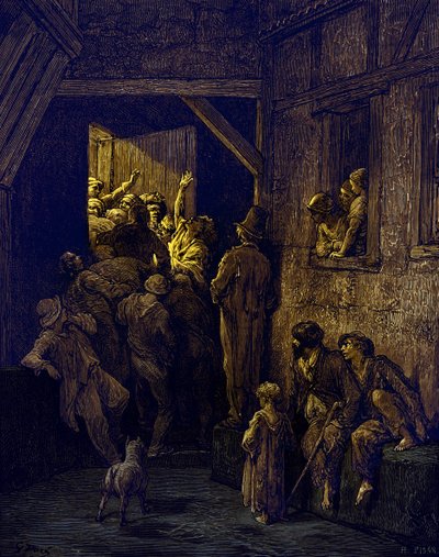 Turn him out, Ratcliff by Gustave Dore